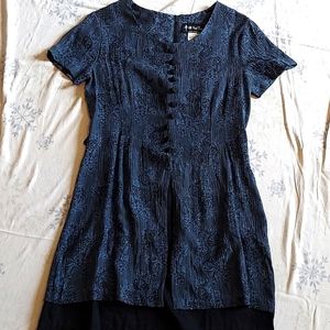 Navy blue dress, 7/8, All that Jazz